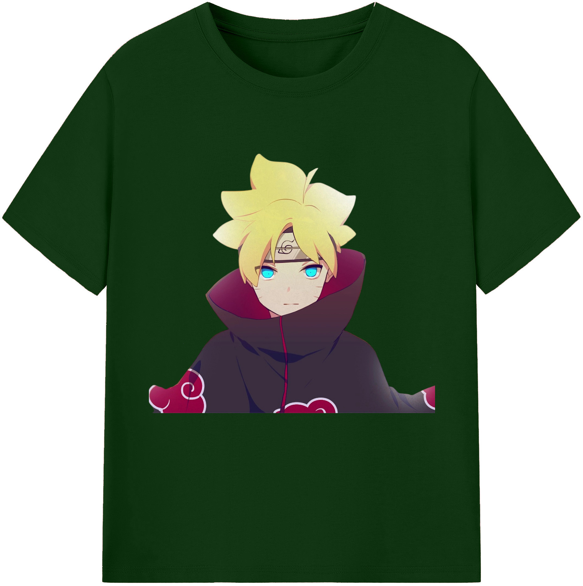 （画像用） NARUTO -ナルト- うずまき ボルト Uzumaki Boruto 綿100％半袖Tシャツ（フロントプリント）